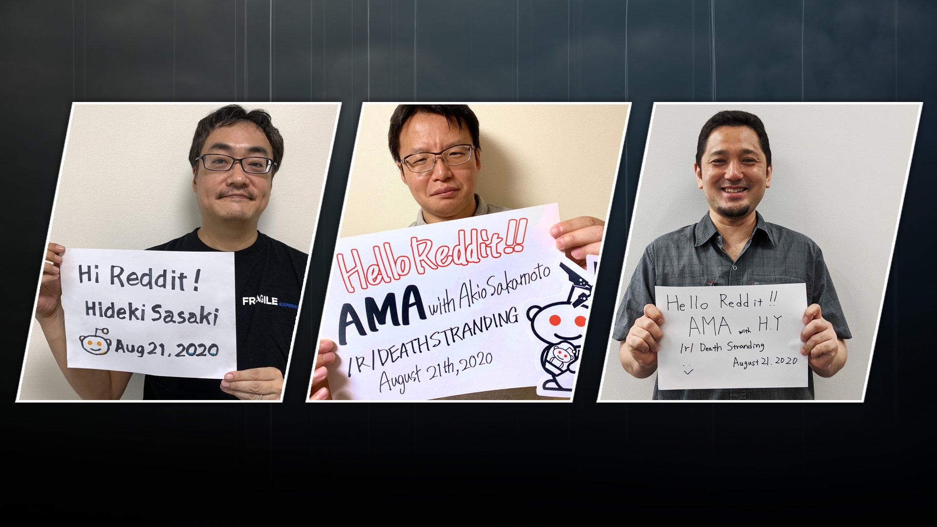 SESSION AMA SUR REDDIT : Akio Sakamoto – directeur technique, Hideki Sasaki -directeur artistique CG, et Hiroaki Yoshiike – lead level designer